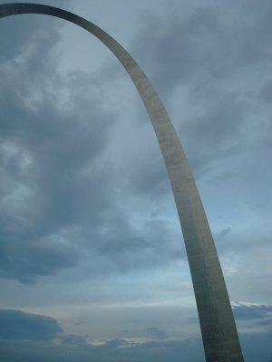 Clouds and Arch