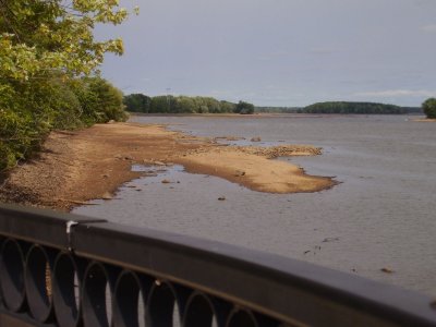A Drawdown of the Wisconsin River - Stevens Point