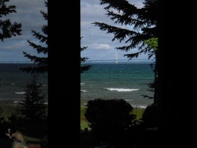 2009: Visiting the Roths in Mackinaw City (August)