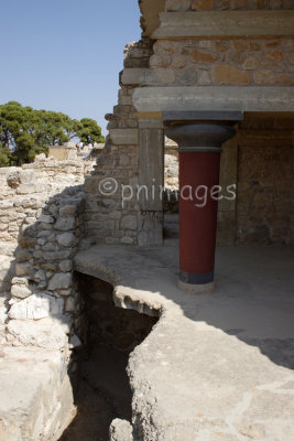 Palace of Knossos, Crete.