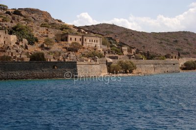 Spinalonga Island, Crete.