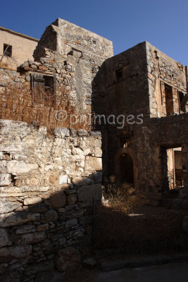 Spinalonga Island, Crete.