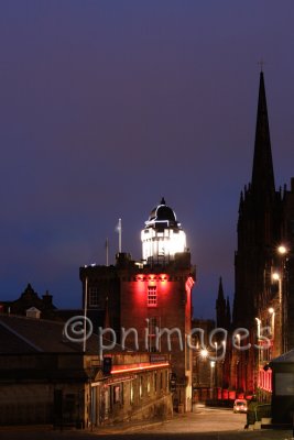 Camera Obscura at Night, Edinburgh