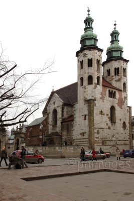 The Church of St Andrew,   Krakow,   Poland.