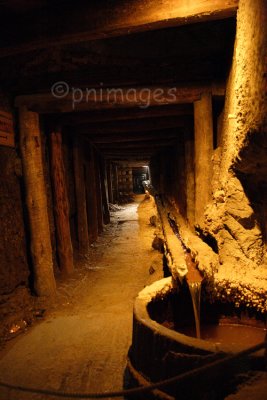 Drainage System,   The Wieliczka Salt Mine,   Poland.