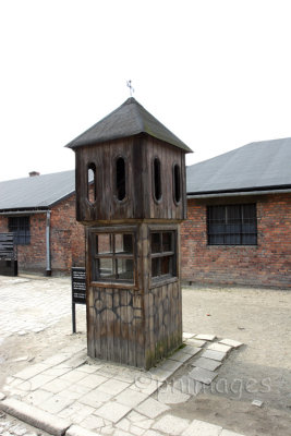 SS Roll Call Booth,   Auschwitz,    Poland.