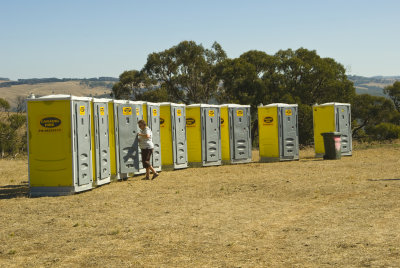 PORTA LOOS IN ACTION AT THE TABLELANDS WAY OPENING CEREMONY