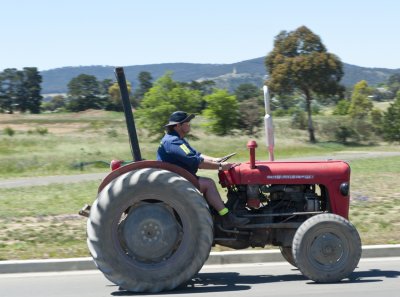 TRACTORS IN GOULBURN