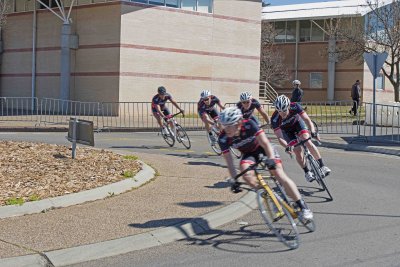 THE TEAM IS TIMED BY THE FORTH RIDER OVER THE LINE