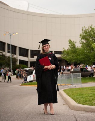 Annie's Graduation from Grad School