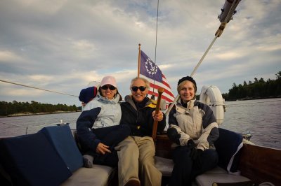 Sailing with the Harris's