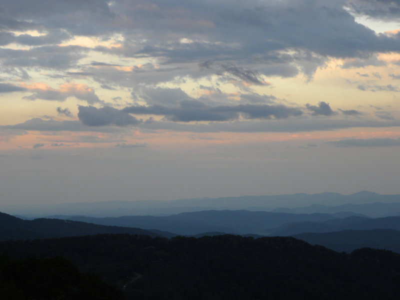 Sunset from the Parkway