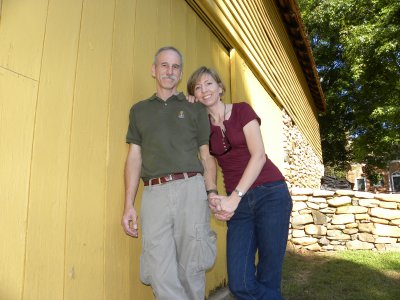 Mike and Me and a Yellow Barn