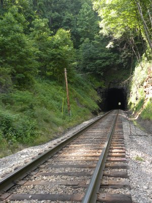 Tunnel under the Blue Ridge Parkway and East Orchard Road