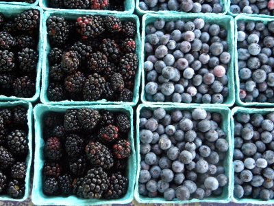 Blackberries & Blueberries