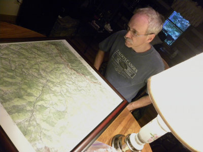 Planning The Next Day's Route