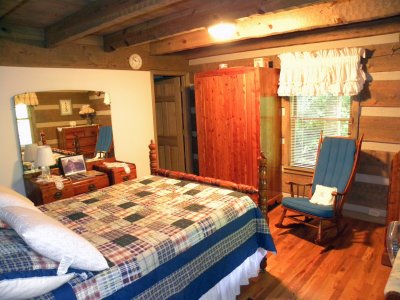 Bedroom at the Cabin