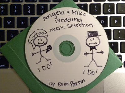 Custom Wedding CD by Erin
