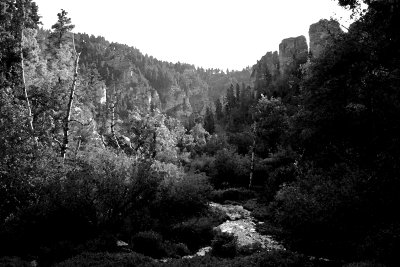 Early Morning in Spearfish Canyon