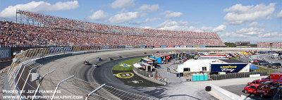 Panorama of Turns 1 and 2