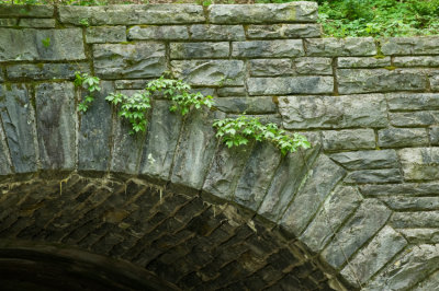 Tunnel entrance stonework