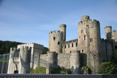 Conwy Castle from the bridge