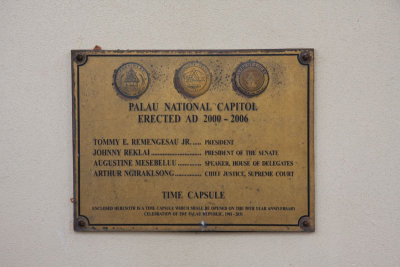 Time capsule at Capitol building