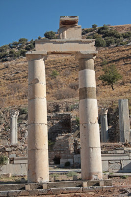 Reconstructed columns of the Prytaneum