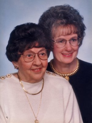 Joanne and Mom Bea - 1994