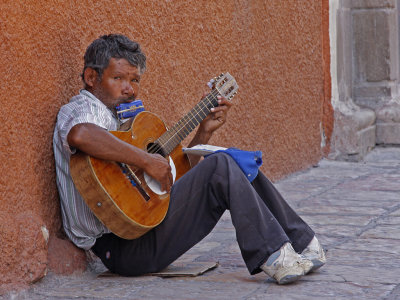 Street Musician San Miguel