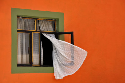 Guanajuato White Curtain