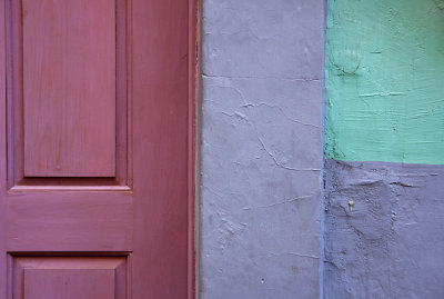 Color Block Door Panel