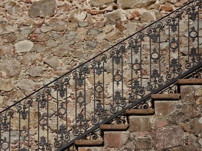 Wrought Iron Banister