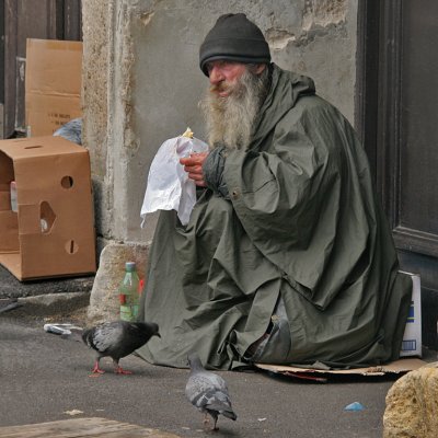 Street Person Zagreb