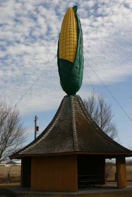 Worlds Largest Ear of Corn, Oliva Minnesota.jpg