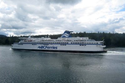 Traversée vers l'Île de Vancouver
