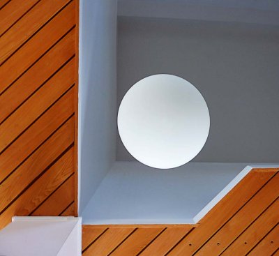 Trompe-lumière - Maison Borduas, Mont-Saint-Hilaire Québec