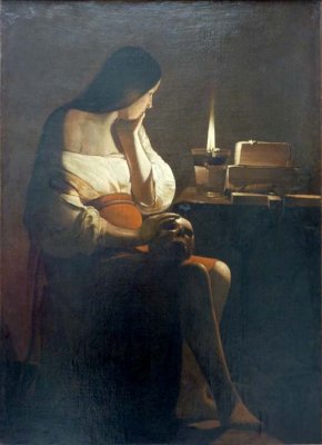 Georges de la Tour, la Madeleine à la Veilleuse c. 1640-45