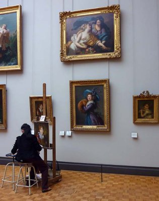Autre artiste en herbe à l'oeuvre
