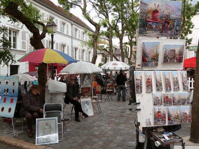 Place du Tertre  Montmartre