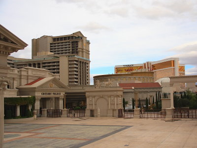 Vue caesars et mirage