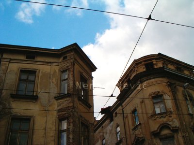 Venerable old facades on Karadjordjeva street.