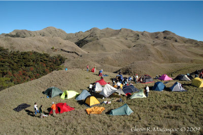 Mt. Pulag at the background