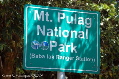 Park sign