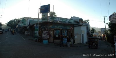 Town's main road