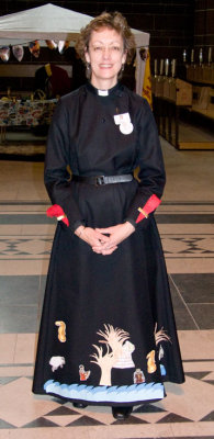 Janet with Prince Caspian cassock