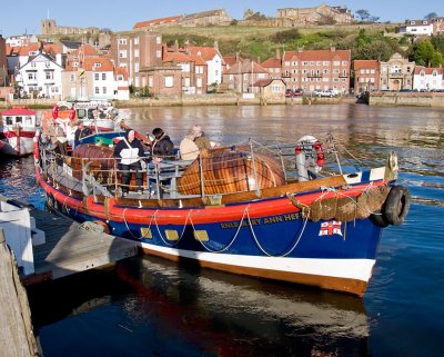 The old Whitby lifeboat