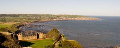 View from Raven Hall Hotel gardens