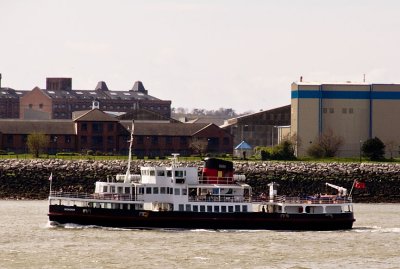 Mersey ferry Snowdrop  in Liverpool on 4 April 2009