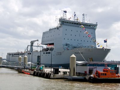 RFA Mounts Bay Liverpool 13 June 2009